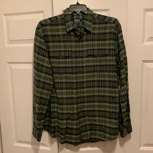 Polo Ralph Lauren Men’s XL Button Down Shirt - Linen/Silk Blend